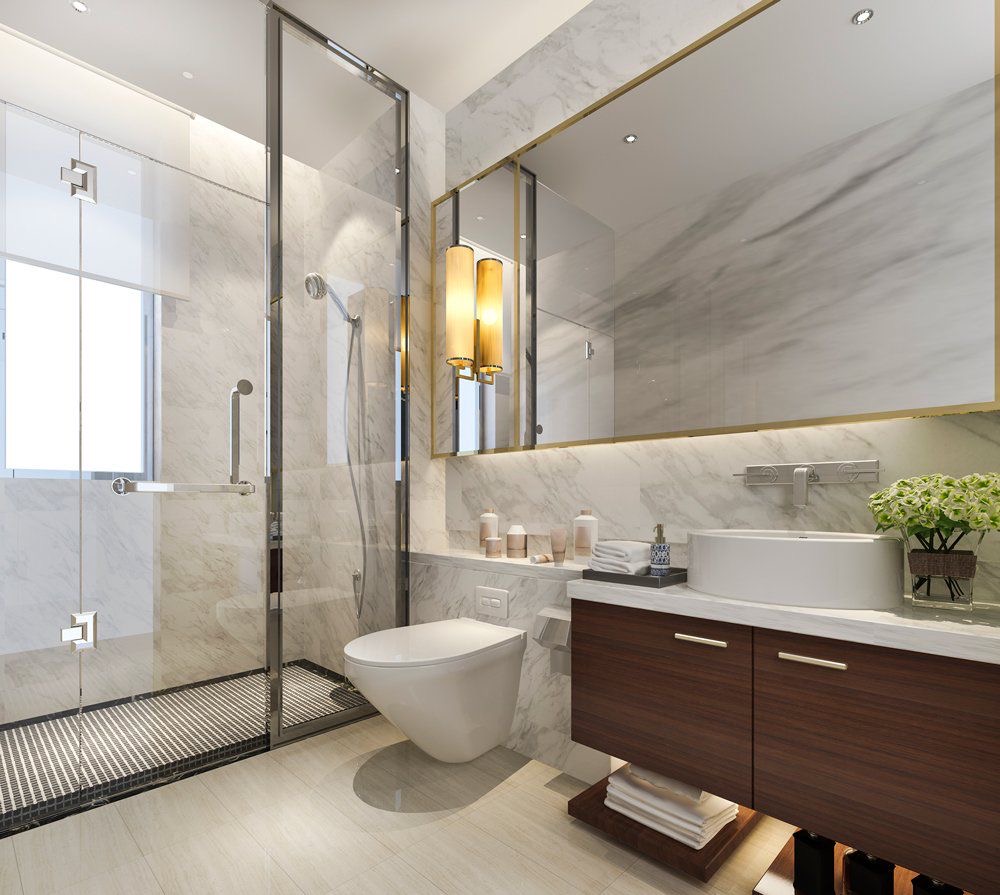 Badrumsinstallation och färdigställande